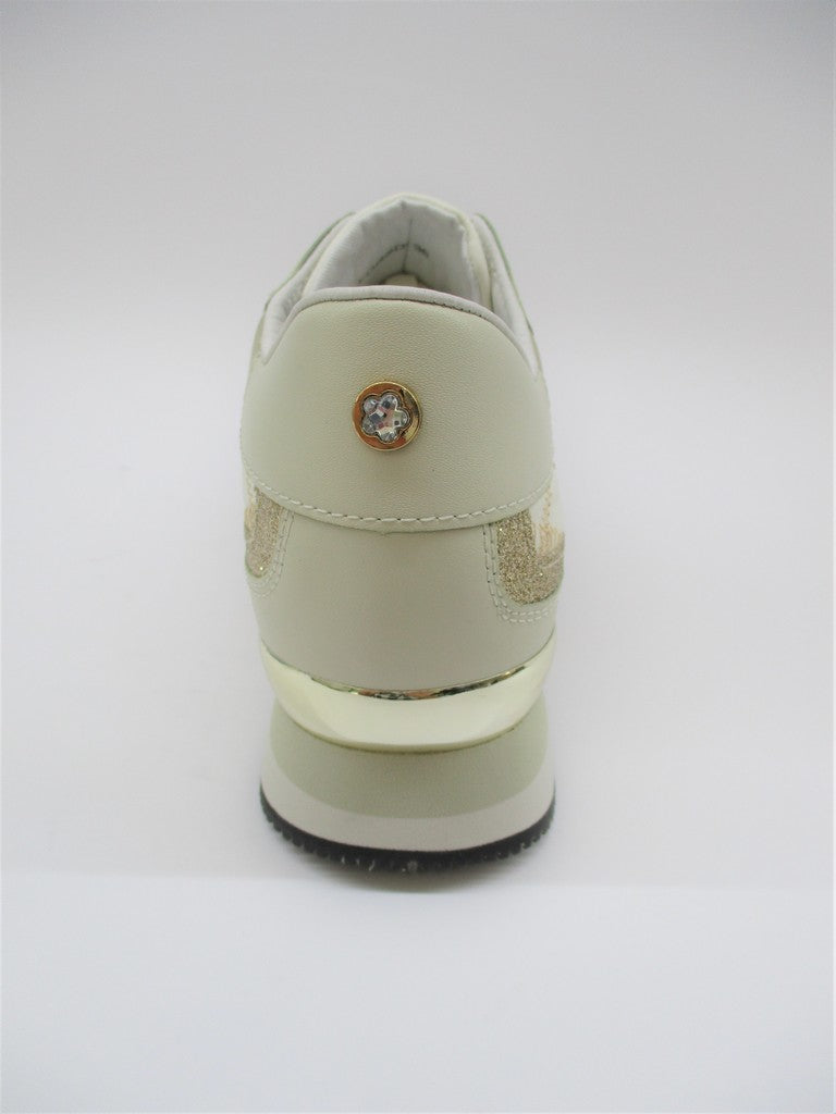 Sneaker in pelle donna APEPAZZA ROCHELLE panna