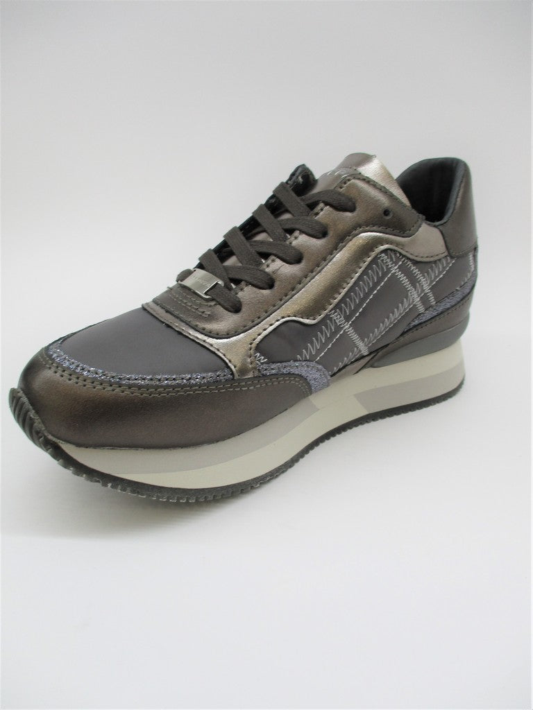 Sneaker in pelle donna APEPAZZA ROCHELLE grigio