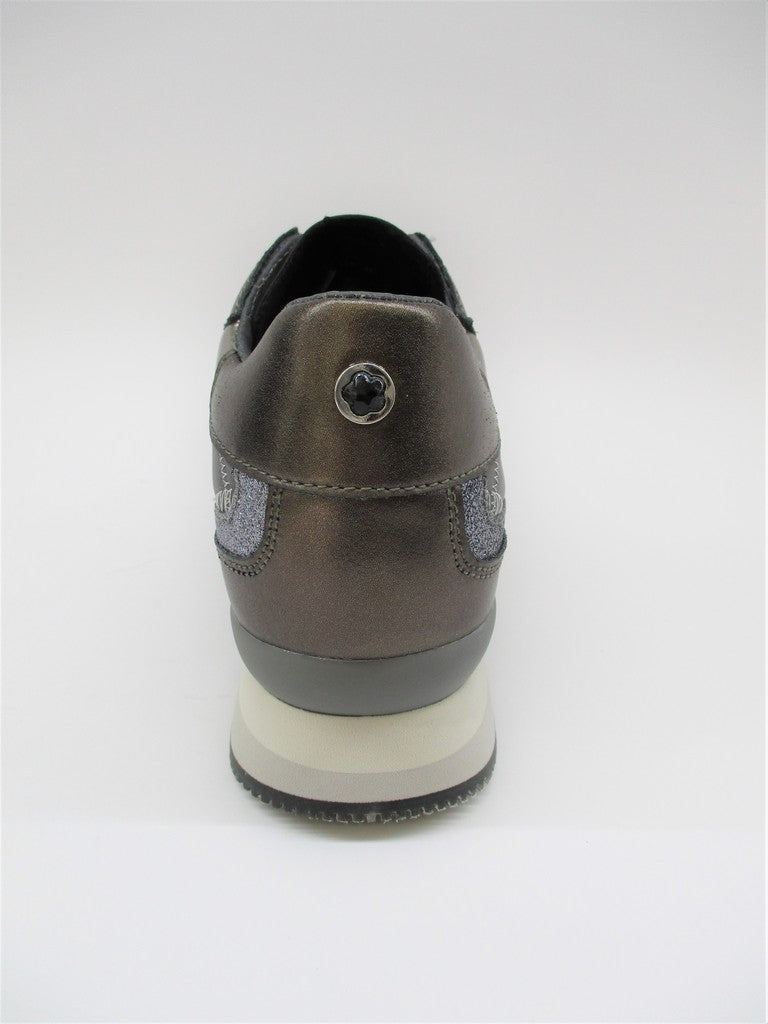Sneaker in pelle donna APEPAZZA ROCHELLE grigio