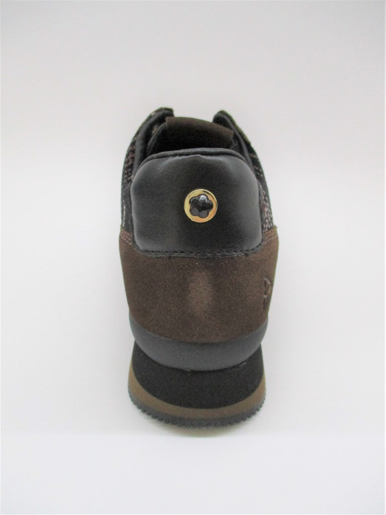 Sneaker in camoscio donna APEPAZZA REBECCA marrone