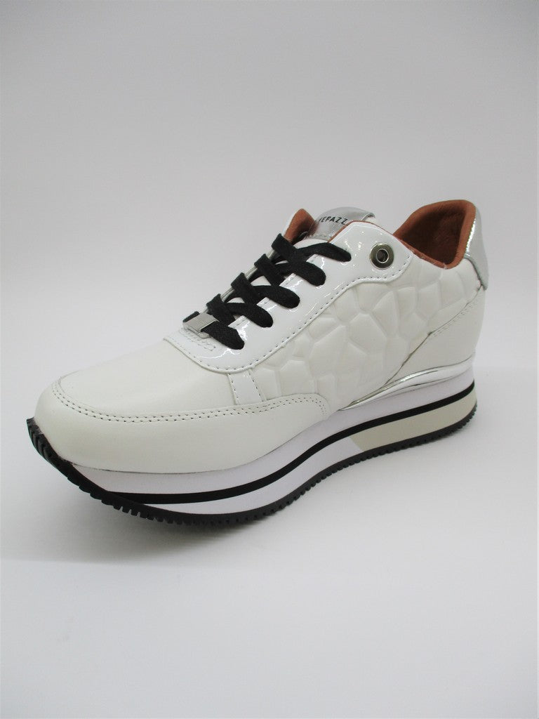 Sneaker in pelle donna APEPAZZA ROSEMERY bianco
