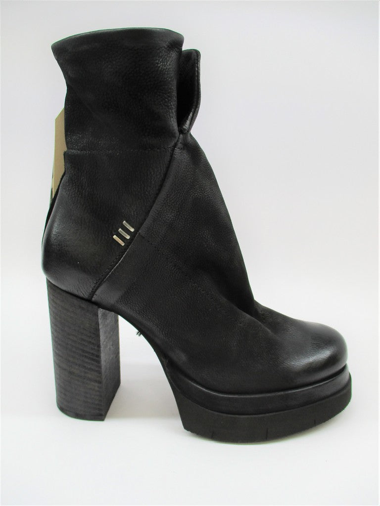 Stivale pelle donna AS98 A28208 nero