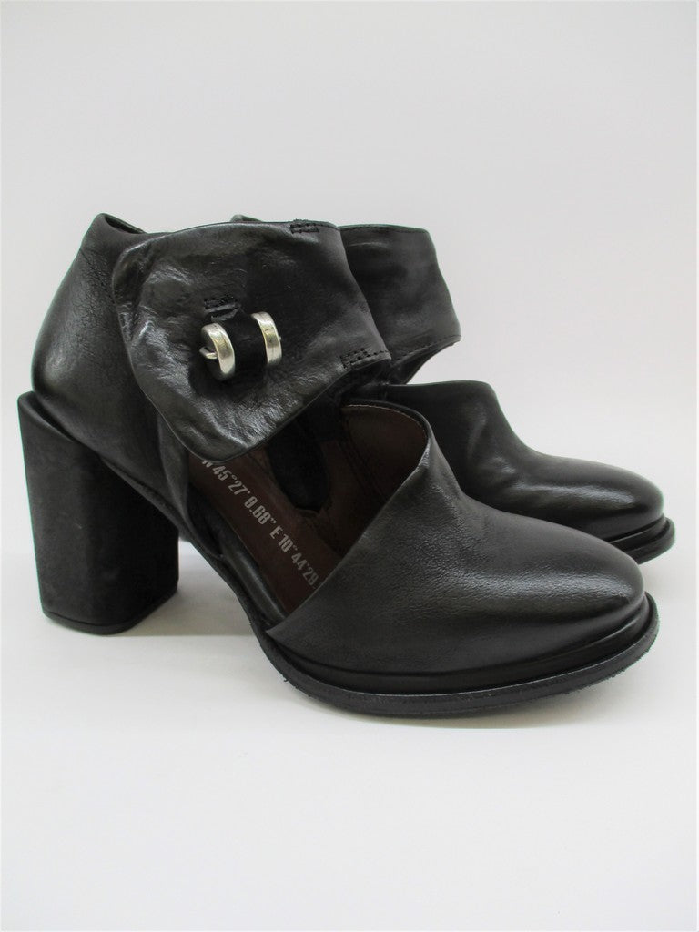 Scarpa pelle donna AS98 A21107 nero
