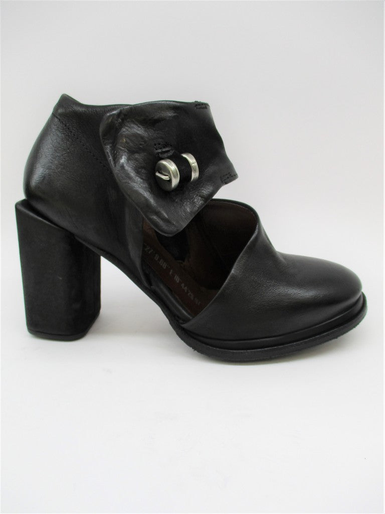Scarpa pelle donna AS98 A21107 nero