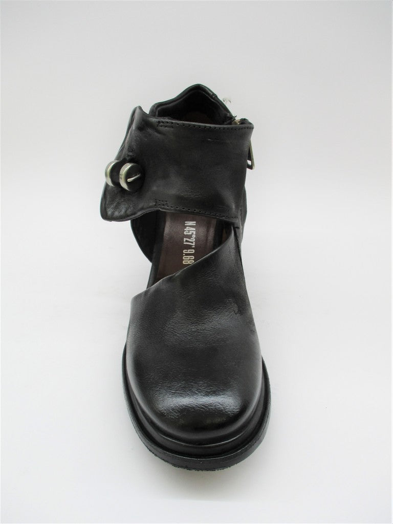 Scarpa pelle donna AS98 A21107 nero