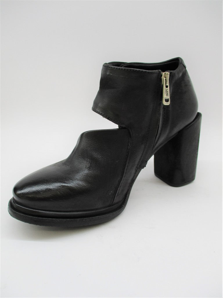 Scarpa pelle donna AS98 A21107 nero