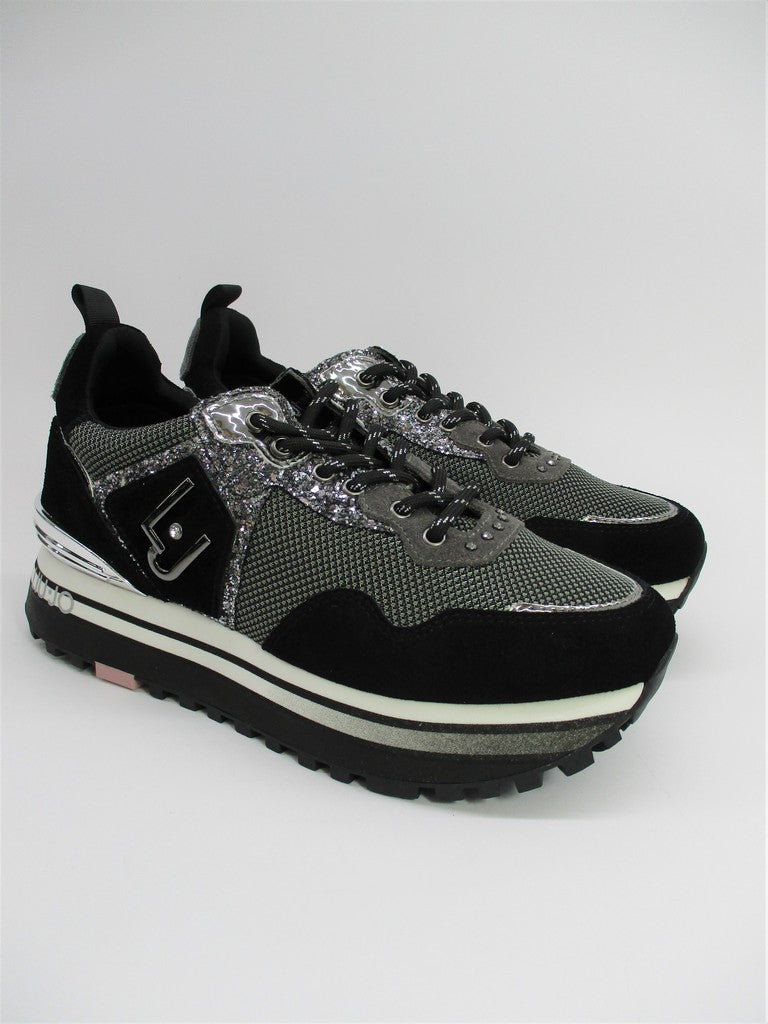 Sneaker pelle donna LIU JO BF0069TX08522222 nero