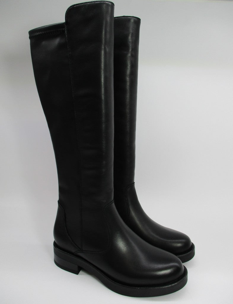 Stivale pelle donna CAFèNOIR EA125 nero