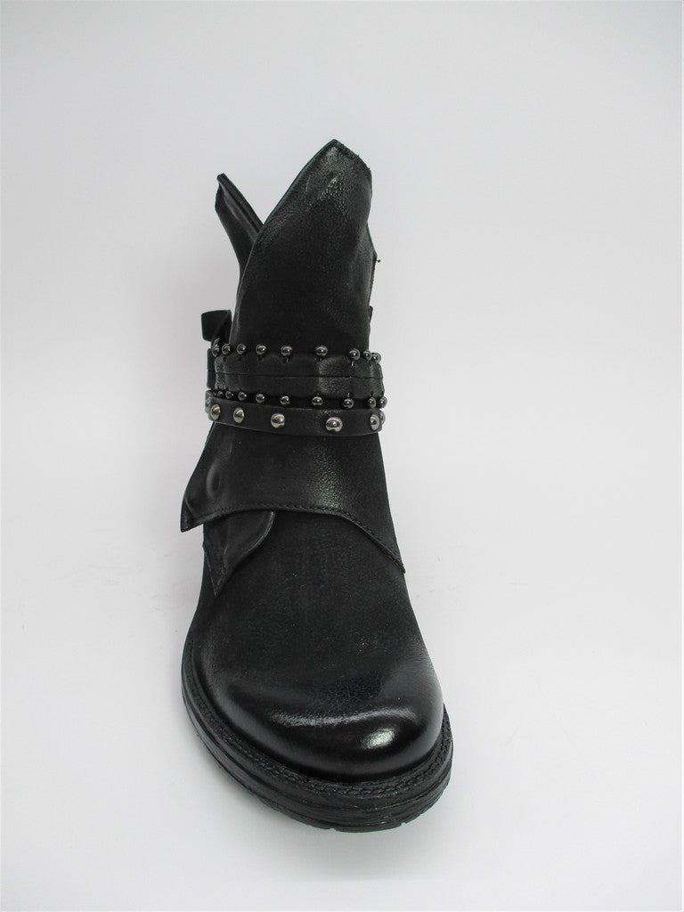 Tronchetto pelle donna MJUS 177262 nero