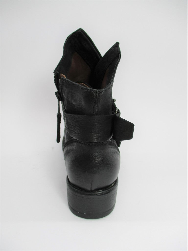 Tronchetto pelle donna MJUS 177262 nero