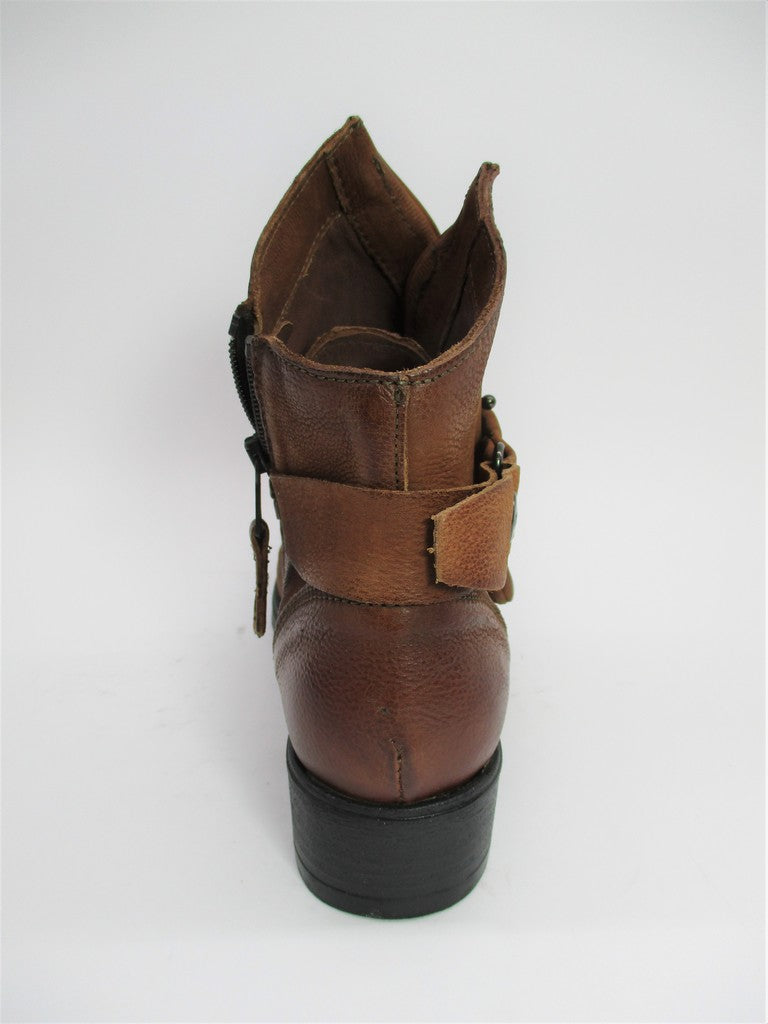 Tronchetto pelle donna MJUS 177262 cuoio