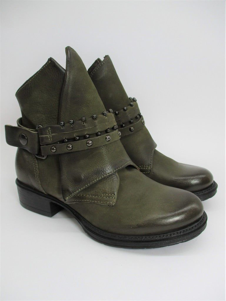 Tronchetto pelle donna MJUS 177262 verde