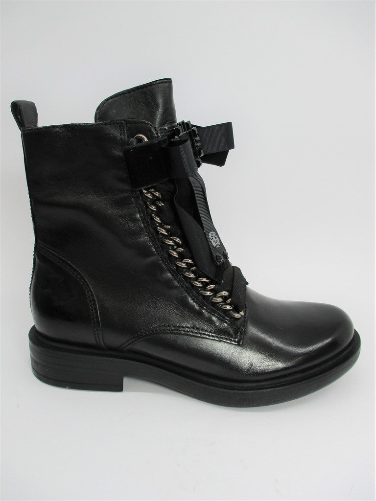 Anfibio pelle donna Mjus 544298 nero