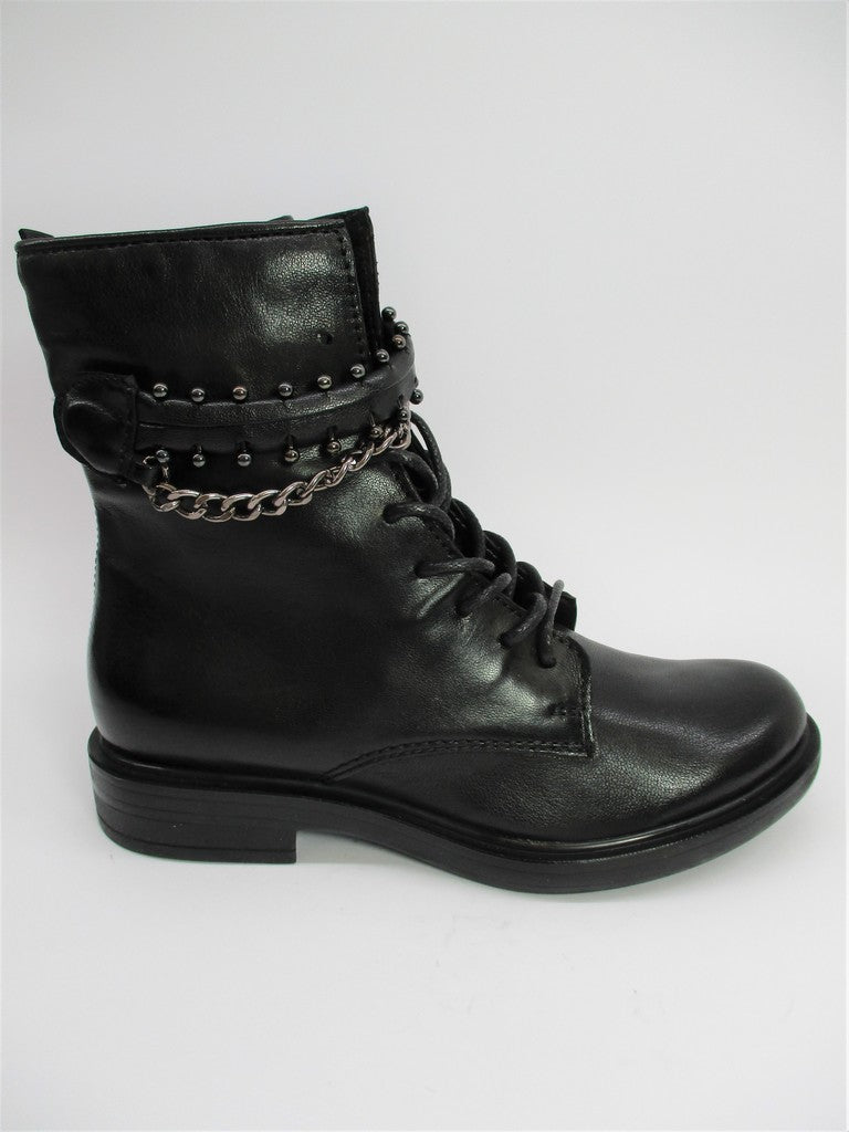 Anfibio pelle donna Mjus M64204 nero