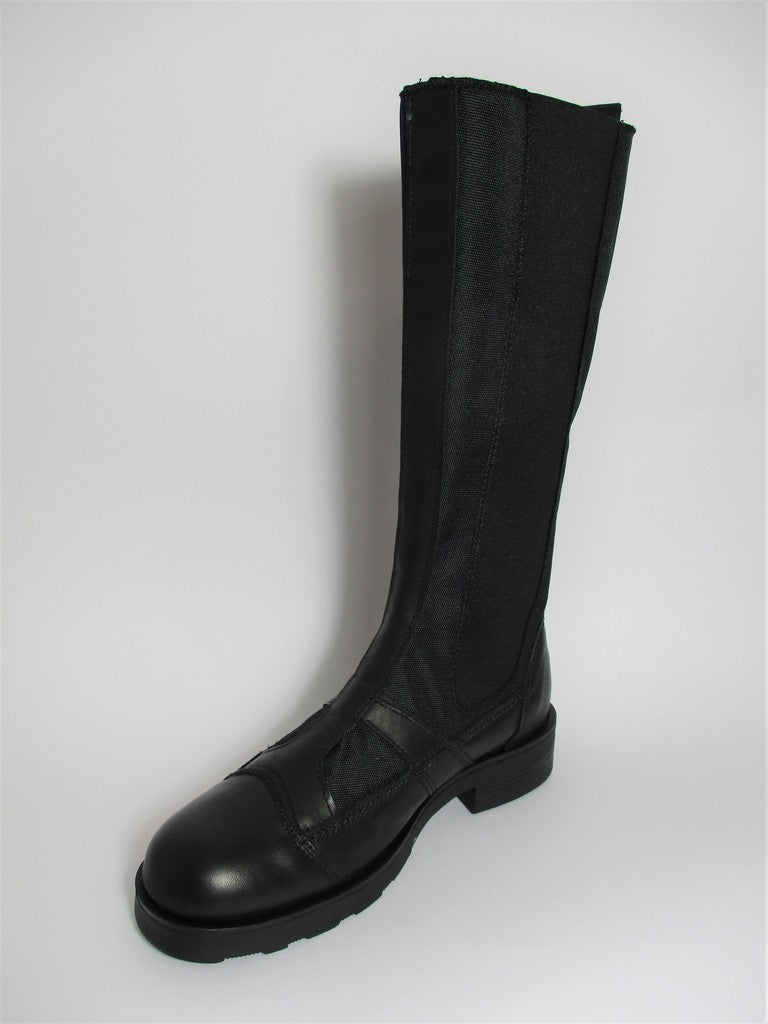 Stivale pelle donna OXS 101170 nero