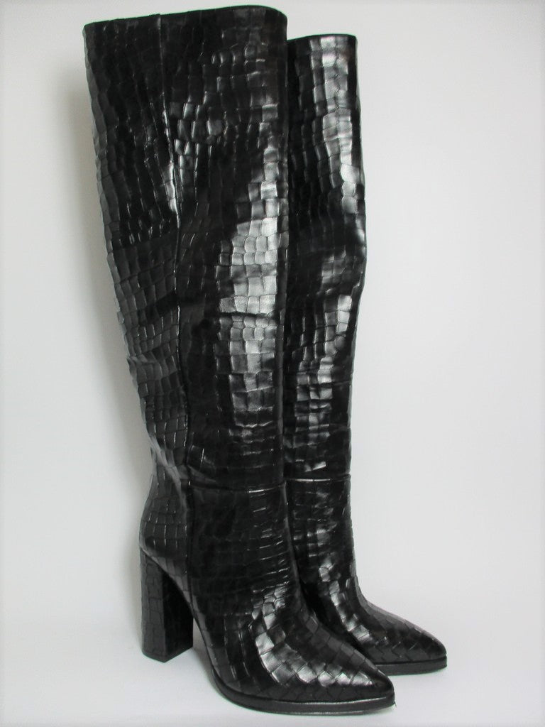 Stivale pelle donna NICHE 625 nero