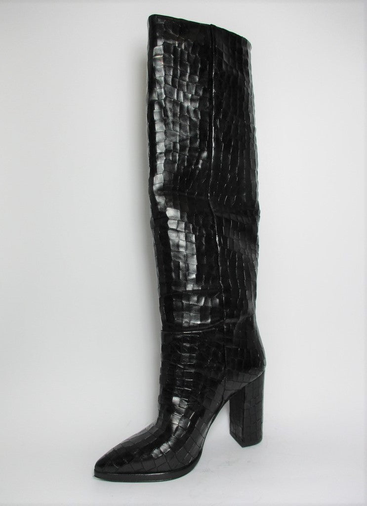 Stivale pelle donna NICHE 625 nero