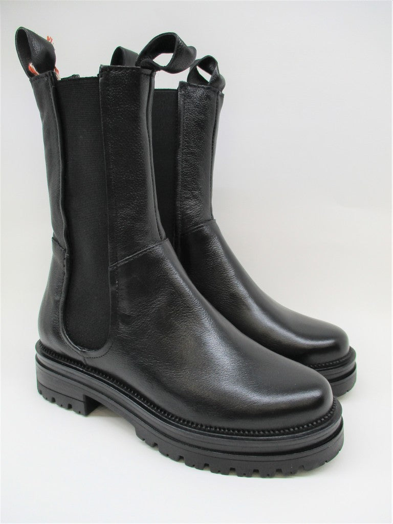 Stivale pelle donna MJUS M77203 nero