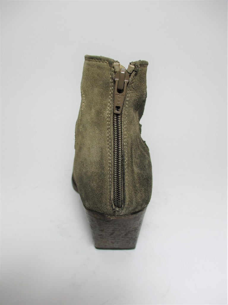 Tronchetto texano pelle donna ELENA IACHI E2265 TAUPE