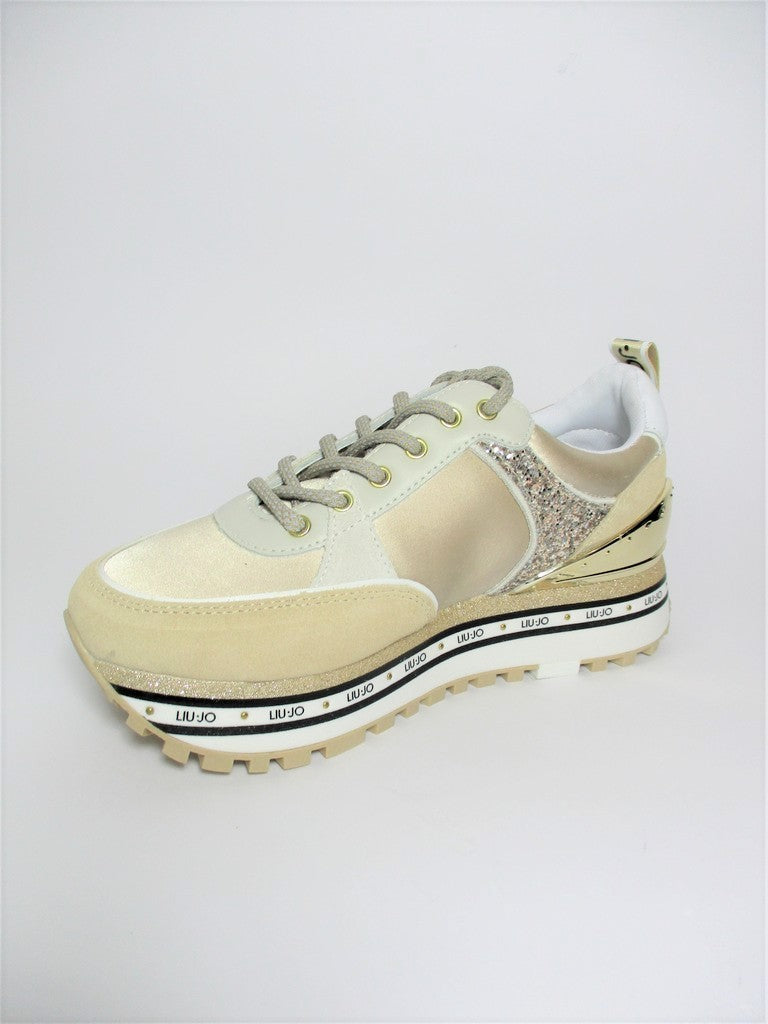 Sneaker pelle donna LIU JO Wonder20 Beige