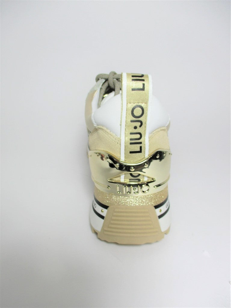 Sneaker pelle donna LIU JO Wonder20 Beige