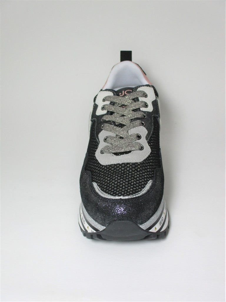 Sneaker pelle donna LIU JO Maxi Wonder 1 Nera