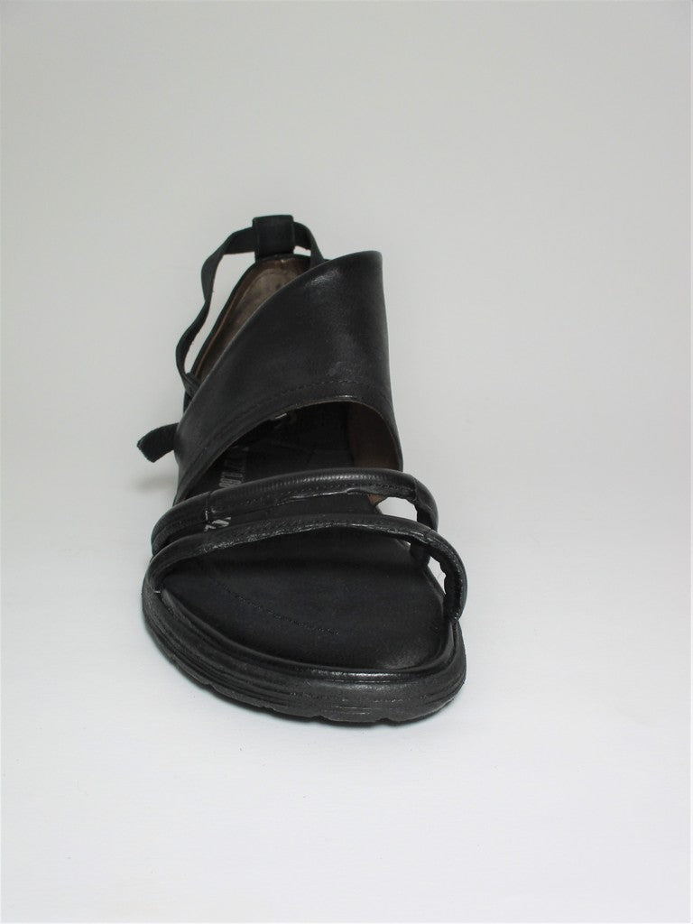 Sandalo pelle donna AS98 A46005 Nero