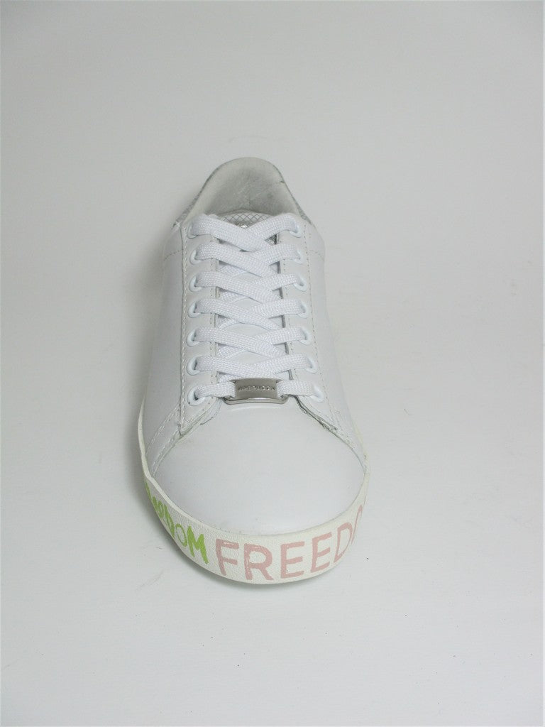 Sneaker pelle donna APEPAZZA GIGI bianca