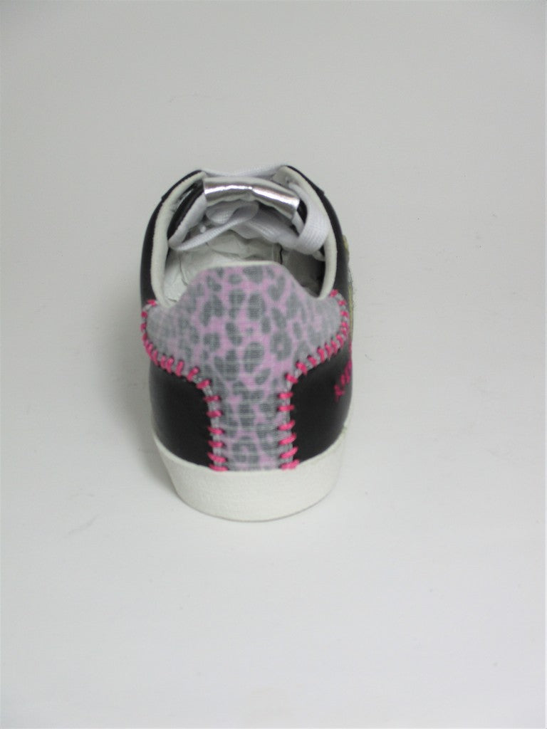 Sneaker pelle donna APEPAZZA GIGI nera