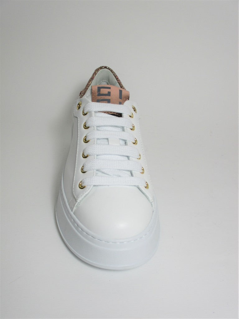 Sneaker pelle donna GIO+ G720B bianca