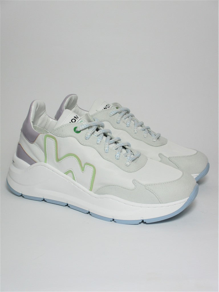Sneaker WOMSH VW211820 WHITE LILAC Linea Vegan