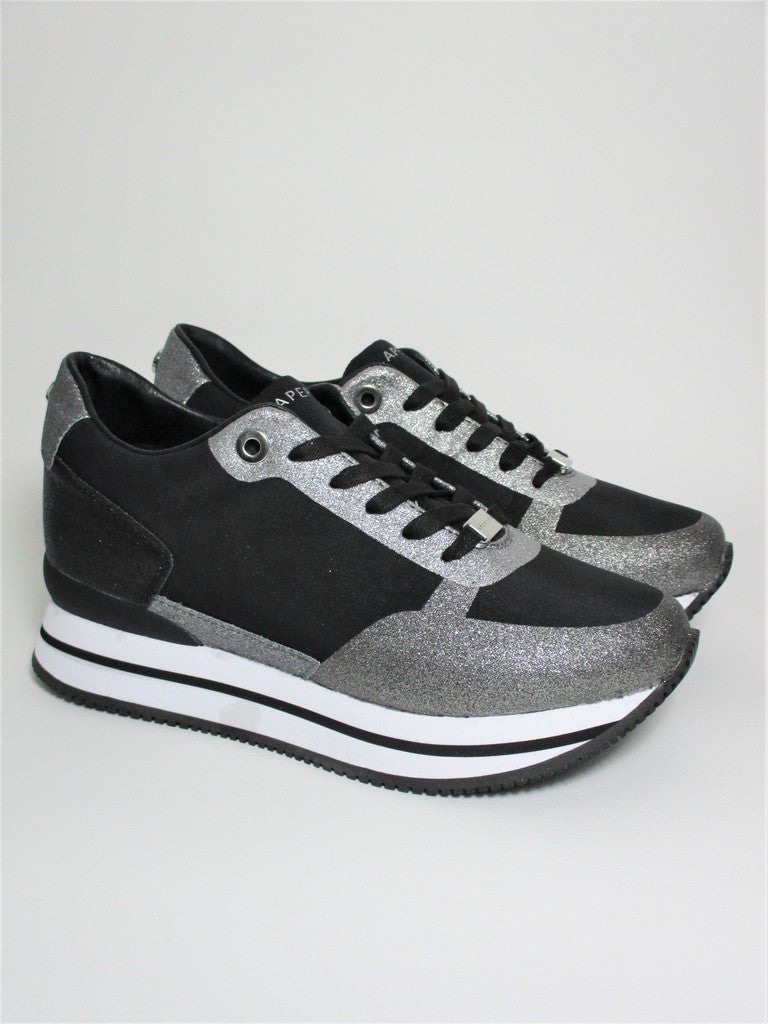 Sneaker donna APEPAZZA REYES Nera