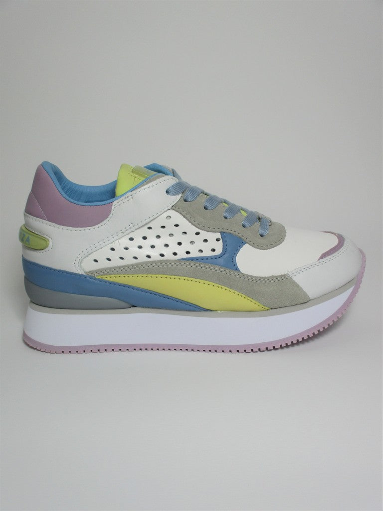 Sneaker in pelle donna APEPAZZA RUMER multicolor