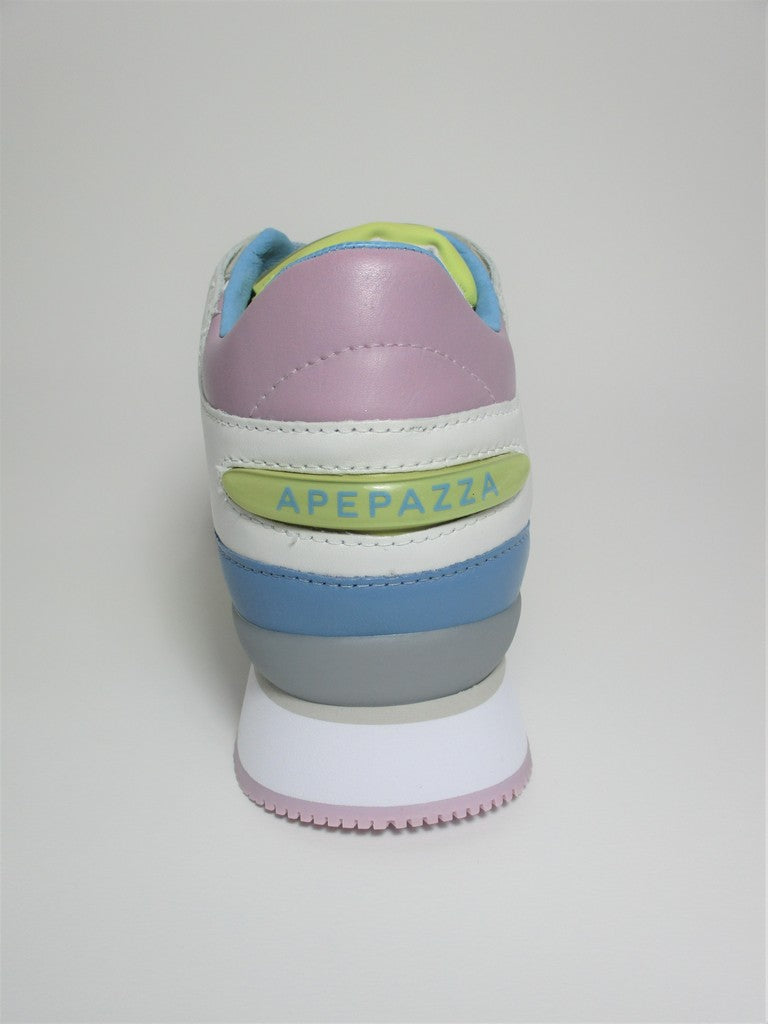 Sneaker in pelle donna APEPAZZA RUMER multicolor