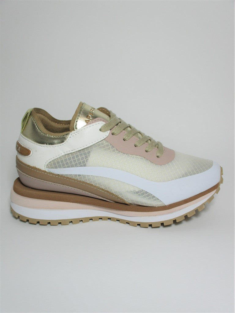 Sneaker donna APEPAZZA LIZZY cipria