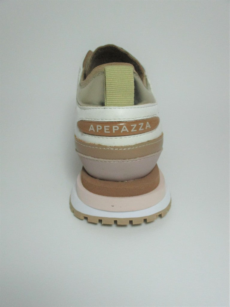 Sneaker donna APEPAZZA LIZZY cipria