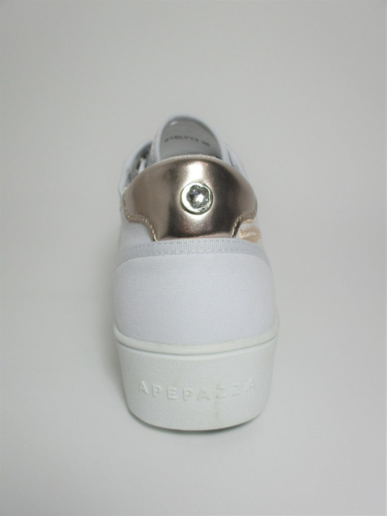 Sneaker donna APEPAZZA SUKI Bianca