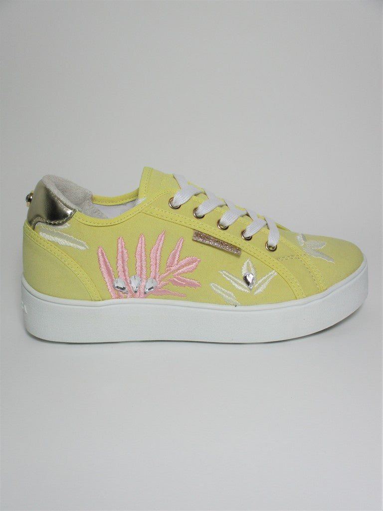 Sneaker donna APEPAZZA SUKI Giallo