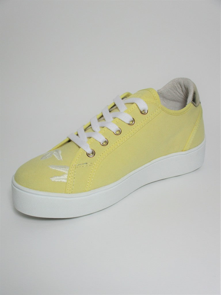 Sneaker donna APEPAZZA SUKI Giallo