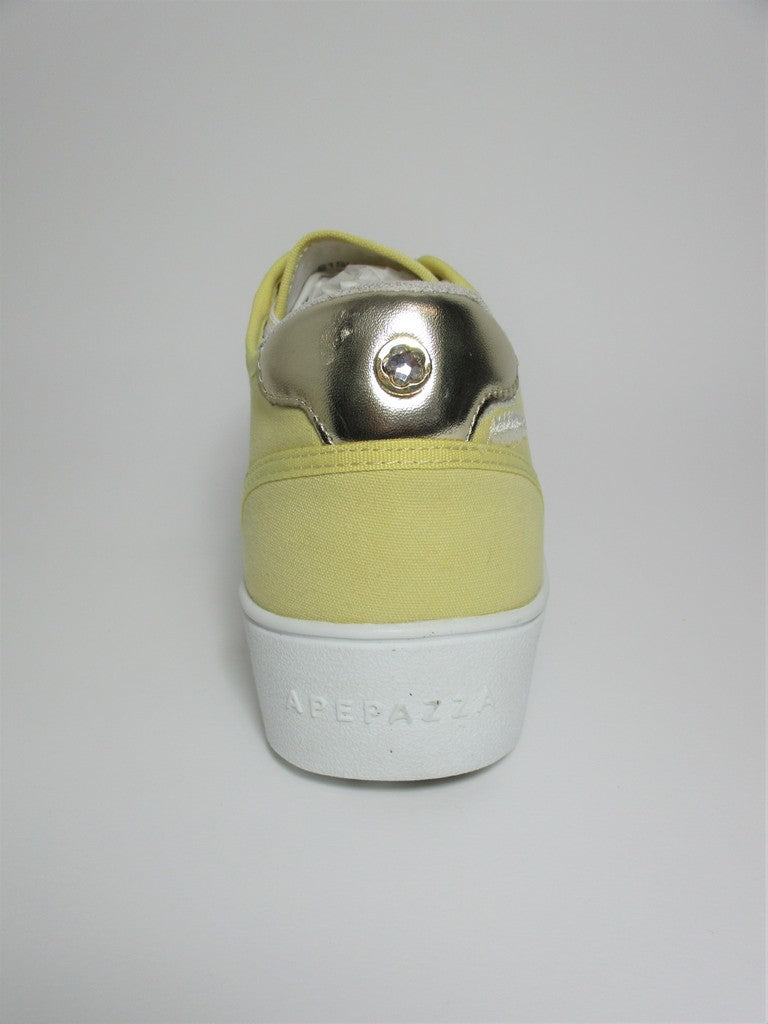 Sneaker donna APEPAZZA SUKI Giallo