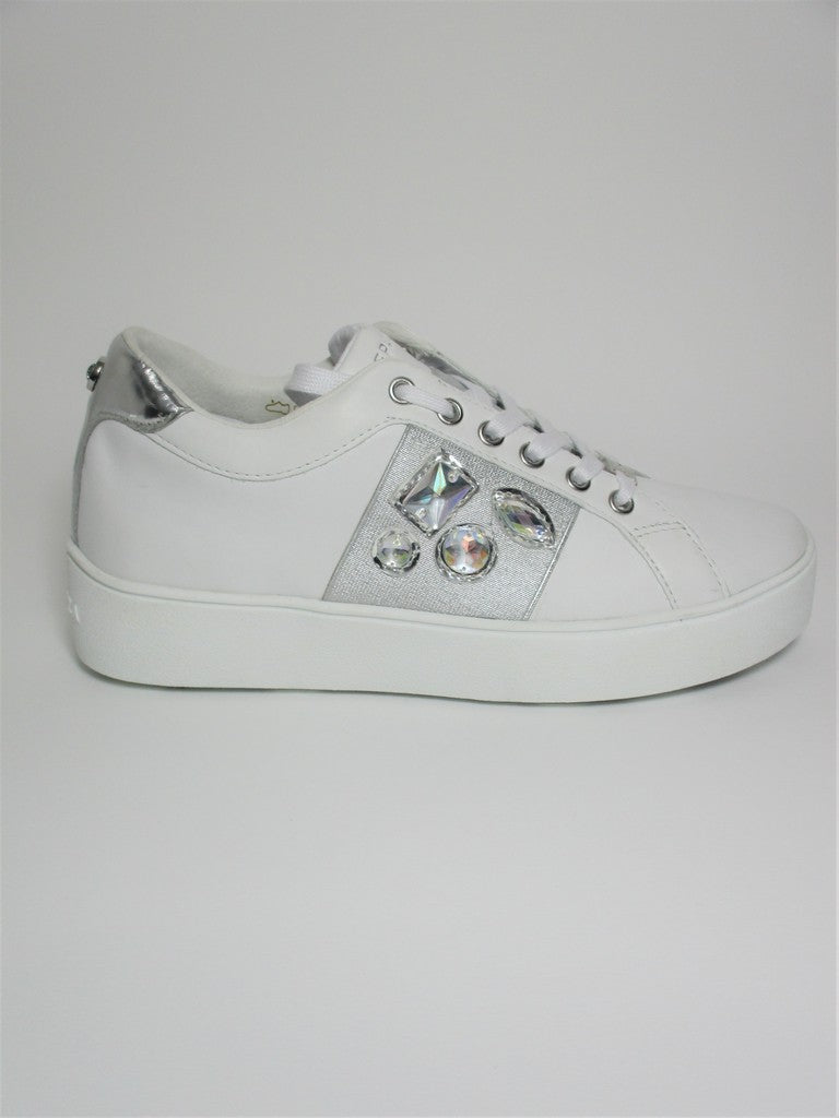 Sneaker pelle donna APEPAZZA SHAY Bianca