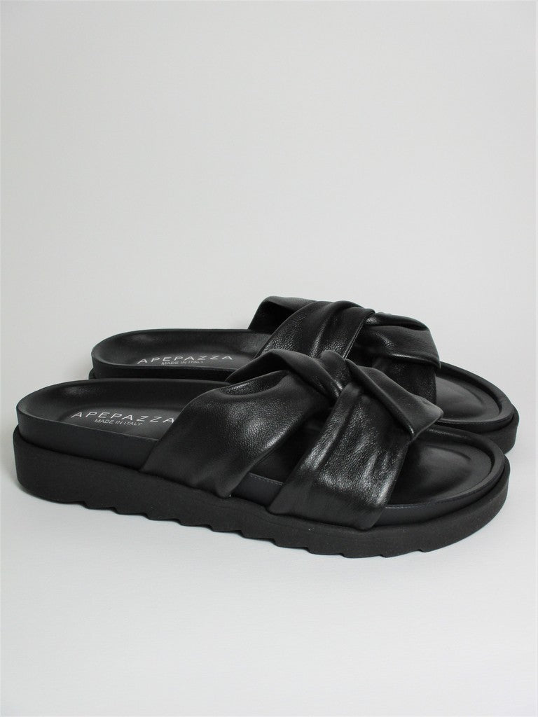 Sandalo donna Apepazza SERENA nero