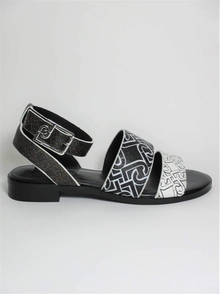 Sandalo donna LIU JO Erin 5 bianco/nero