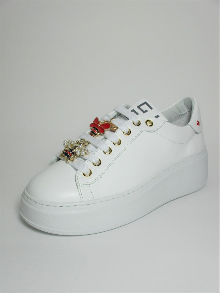 Sneaker pelle donna GIO+ G716TW bianca