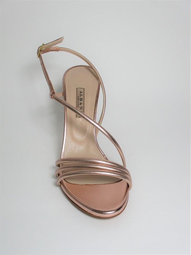Sandalo pelle donna ALBANO 8075 rame