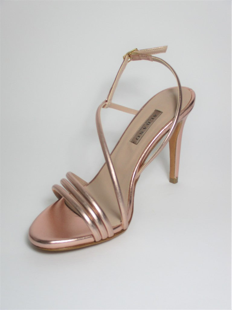 Sandalo pelle donna ALBANO 8075 rame