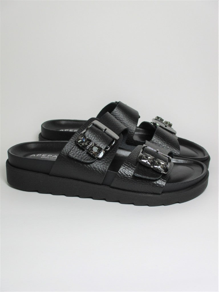 Ciabatta donna Apepazza Sofia nero