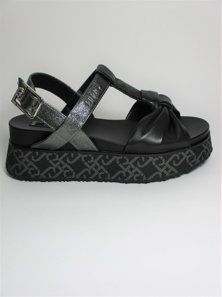 Sandalo Zeppa donna LIU JO Frida3 nera