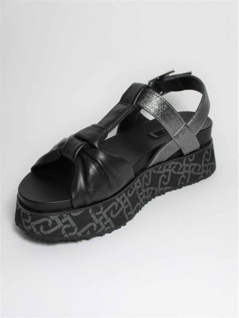 Sandalo Zeppa donna LIU JO Frida3 nera