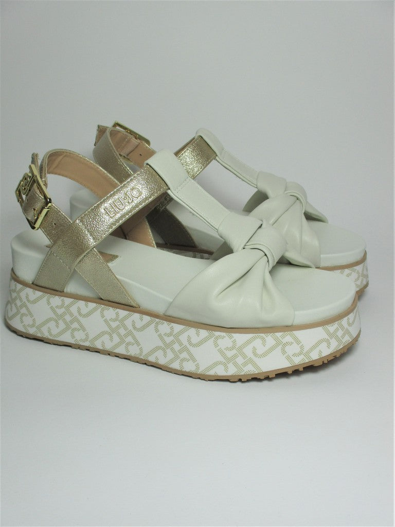 Sandalo Zeppa donna LIU JO Frida3 Bianca